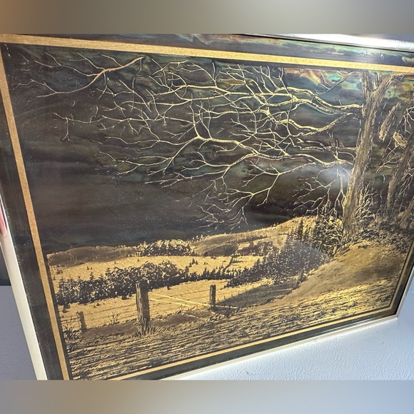 Vintage Metal Etching - Picture 2 of 10
